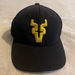 XFlex Original Stb Black Gold Logo Baseball‎ Cap Size M/L Embroidered Streetwear